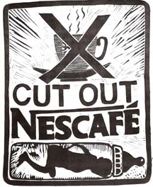 Cut out Nescafé
