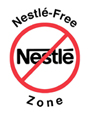 Nestle-Free Zone round