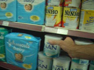 Ninho promoted next to infant formula