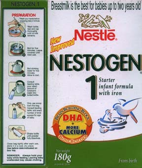 Nestlé Nestogen formula 2006